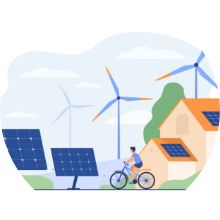 Renewable energy (Solar/Wind)